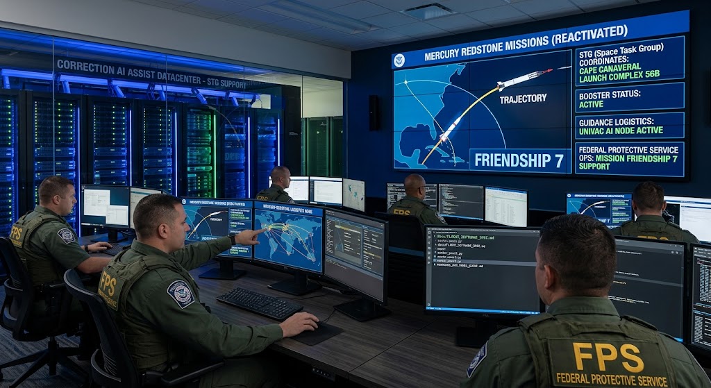 DHS consolidated mandate places the FPS at the direct oversight of a unique, integrated network that manages every aspect of Corrections Supervision, OSHA Safety Protocols & Upgrades, and high-level Mission Strategy
